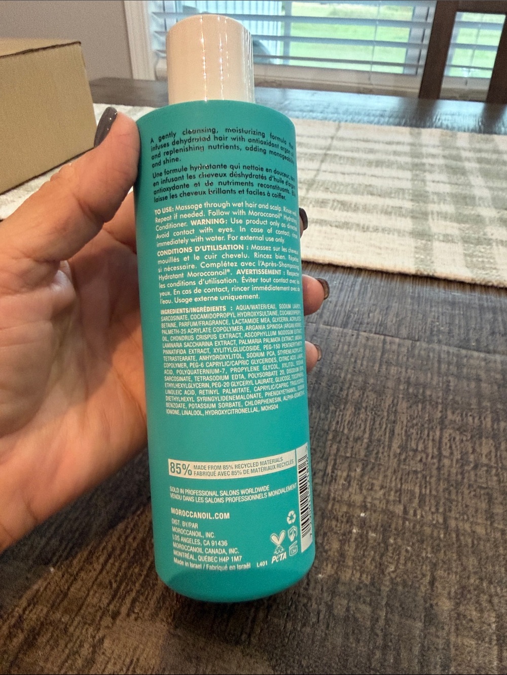 Moroccanoil Hydrating Shampoo - Turquoise Bottle - Picture 3 of 3